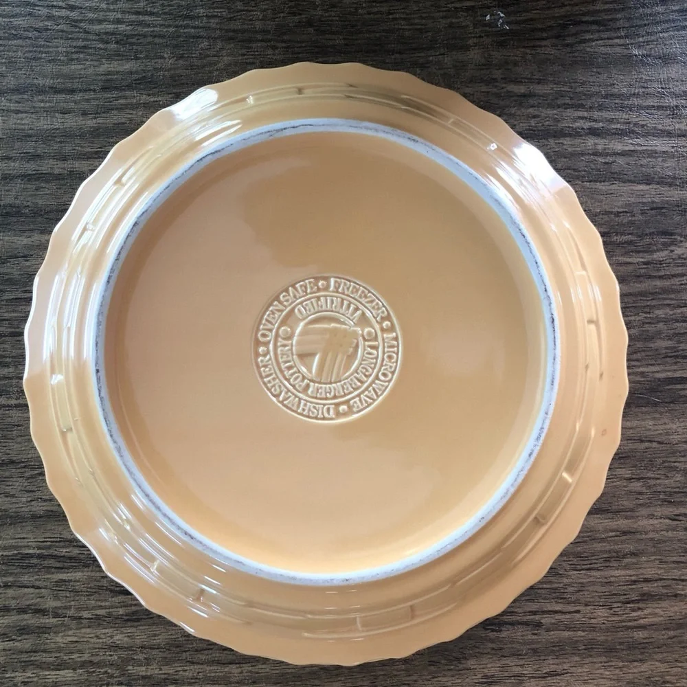 Longaberger Pottery Pie Plate